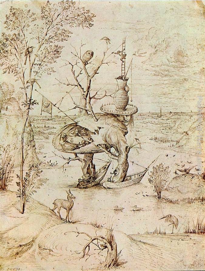 Hieronymus Bosch The Man-Tree